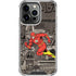 DC Comics Flash Mixed Media iPhone 16 Pro Clear Case